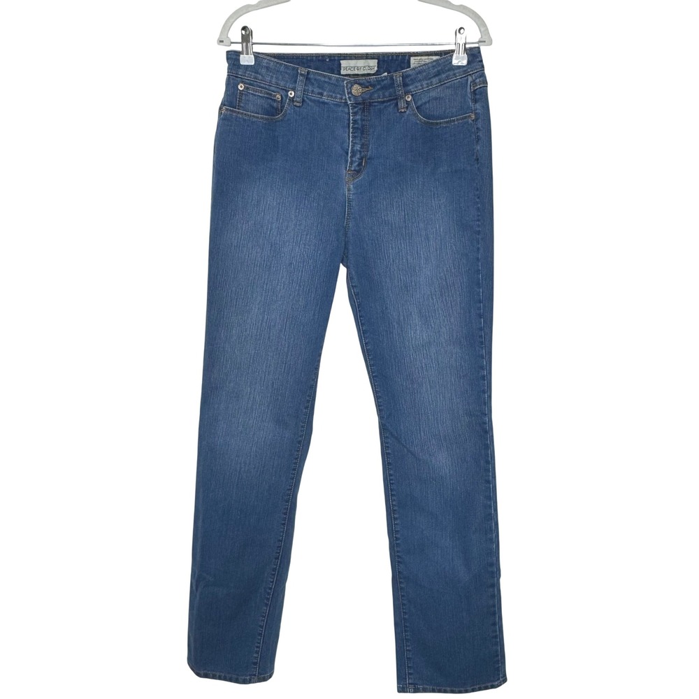 Peace of Cloth Straight Leg Jeans Size 10